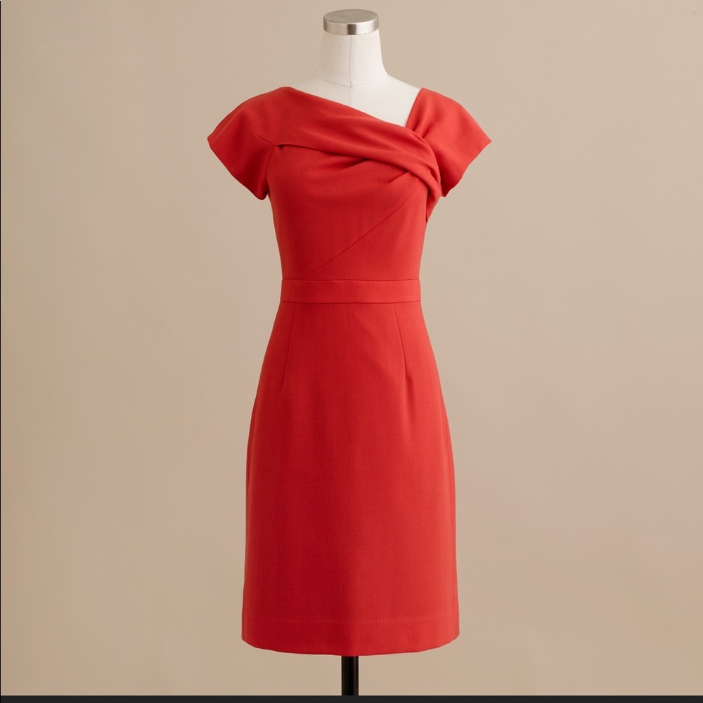 J crew wool dress